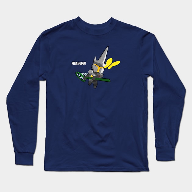 Felinehardt - Katsuwatch Long Sleeve T-Shirt by dillongoo